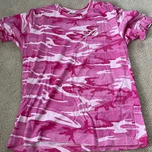 Jake Paul pink camo Shirt